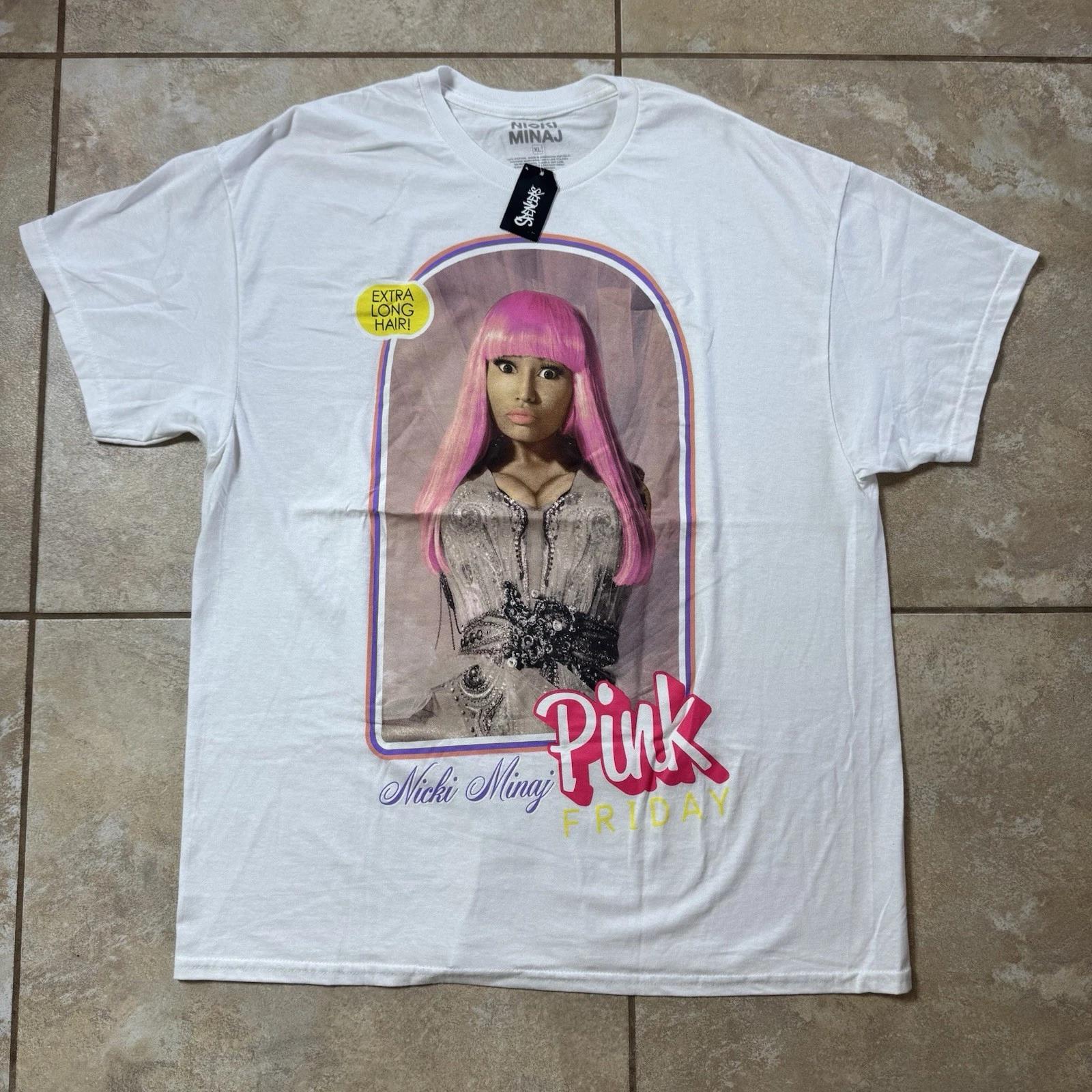 

Nicki Minaj Pink Friday T-Shirt X-LARGE New L