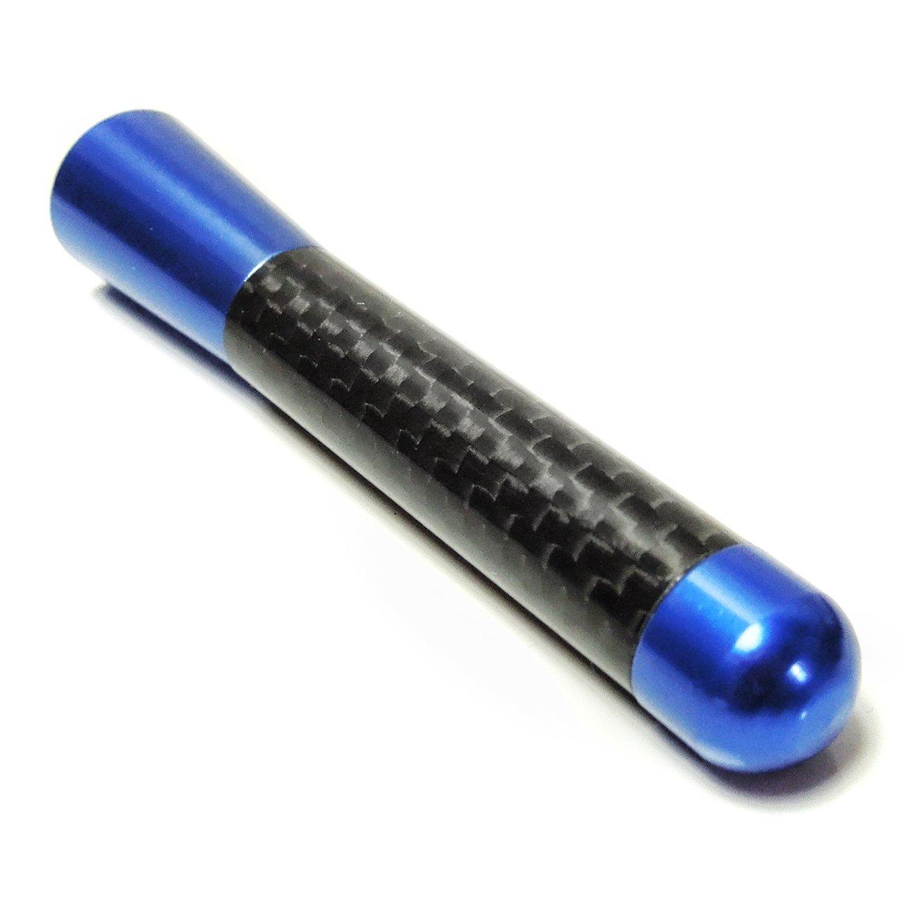 

N-BOX NBOX Custom Short Antenna Car Antenna Carbon Blue 8 см JF3 JF4