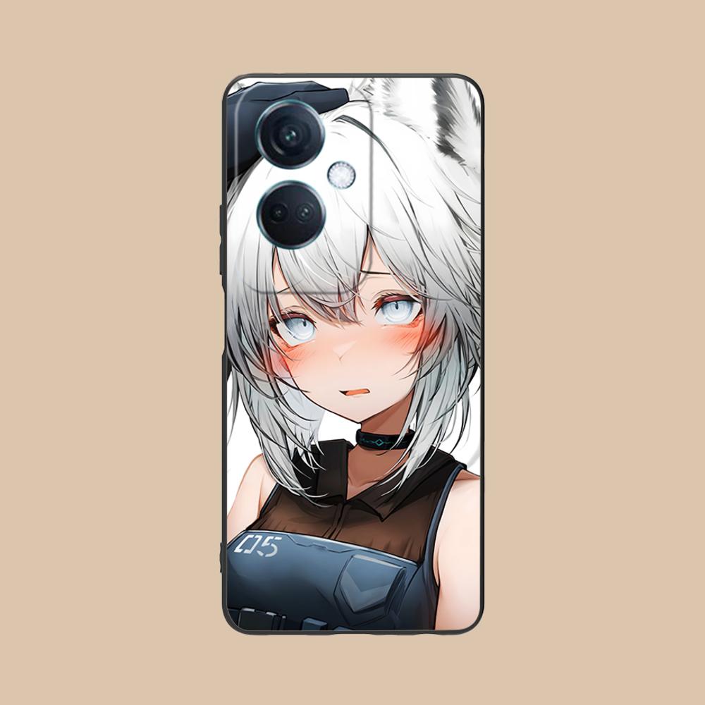 Arknights Grani Mattes TPU-Handyhülle für OPPO Reno 14 13 12 11 10 9 8 7 6 5 F T Pro 5G Bunte Druckabdeckung