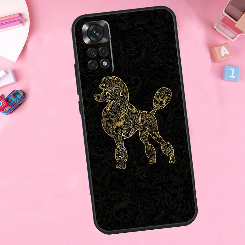 Poodle Dog Cartoon For Xiaomi Redmi Note 13 14 9 10 11 12 15 Pro Plus Phone Case For Redmi 15 C 14C 10C 12C 13C