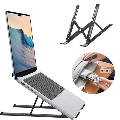 1Pcs Desktop Laptop Stand,Adjustable Laptop Foldable Portable Laptop Stand,Ventilated Cooling Laptop Stand for 10-18 Inch Laptops
