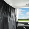 2Pcs Car Isolation Curtain Sealed Taxi Cab Partition Protection Commercial Vehicle Air-conditioning Sunshade And Privacy Curtain