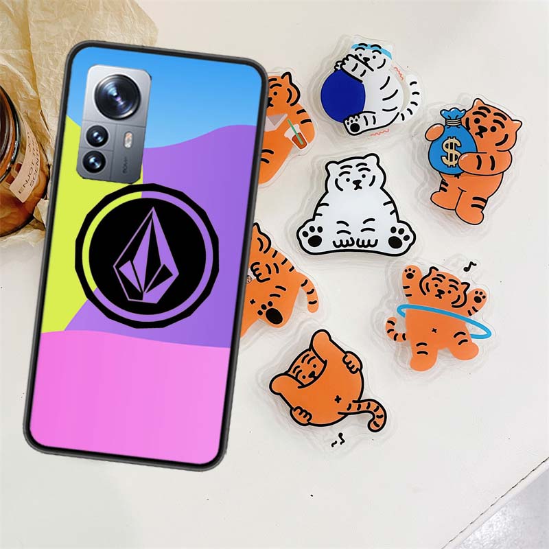 Volcom Logo Phone Case For Xiaomi Poco X7 F6 F5 Pro F7 14 Ultra Mi 15 11 Lite F3 M6 M5S M4 11T 10T Pro Cover Capa