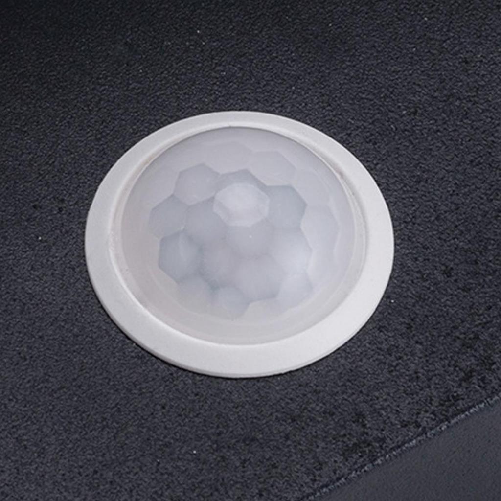 Moon Shape Wall Lamp Light Wall Mounted Led Waterproof Warm White Motion Sensor Aluminum Soft Light Sconce Flicker Free Lighting