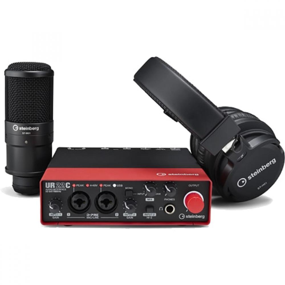Steinberg Ur22c Rd recoRding Pack Usb Audio Interface Ur22cRdrPack