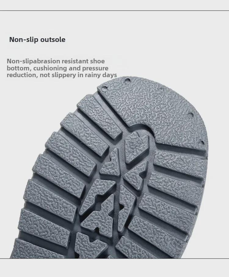 Men's & Women's Non-Slip, Waterproof Rain Boots - Fashionable, Warm, Velvet-Lined Rubber Shoes for Students and Outdoor Wear