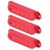 3PCS Pickup Covers for ST SQ Electric Guitar Brass Single Coil Pickup Cover Replacement Musical Inst