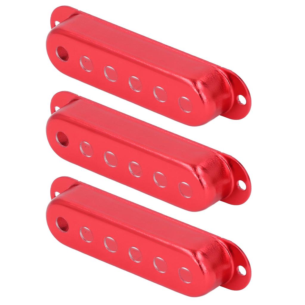 3PCS Pickup Covers for ST SQ Electric Guitar Brass Single Coil Pickup Cover Replacement Musical Inst