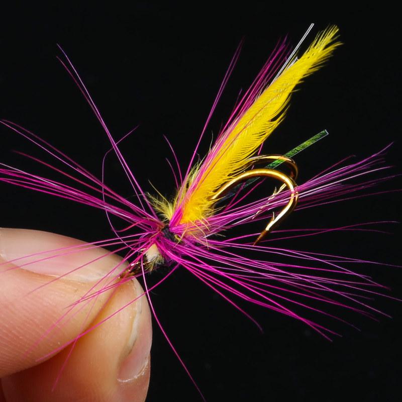 Tube Flies 12-Piece Copper Cone Head Tube Fly Set - Assorted - Foto 7