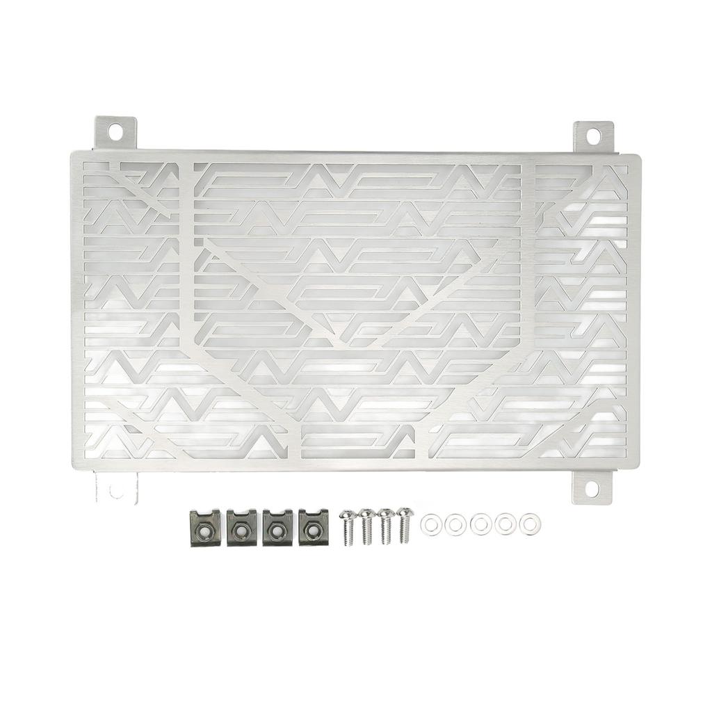 Motorcycle Grille Stainless Steel Water Cover Replacement for 250 300 400 2018+(Black )