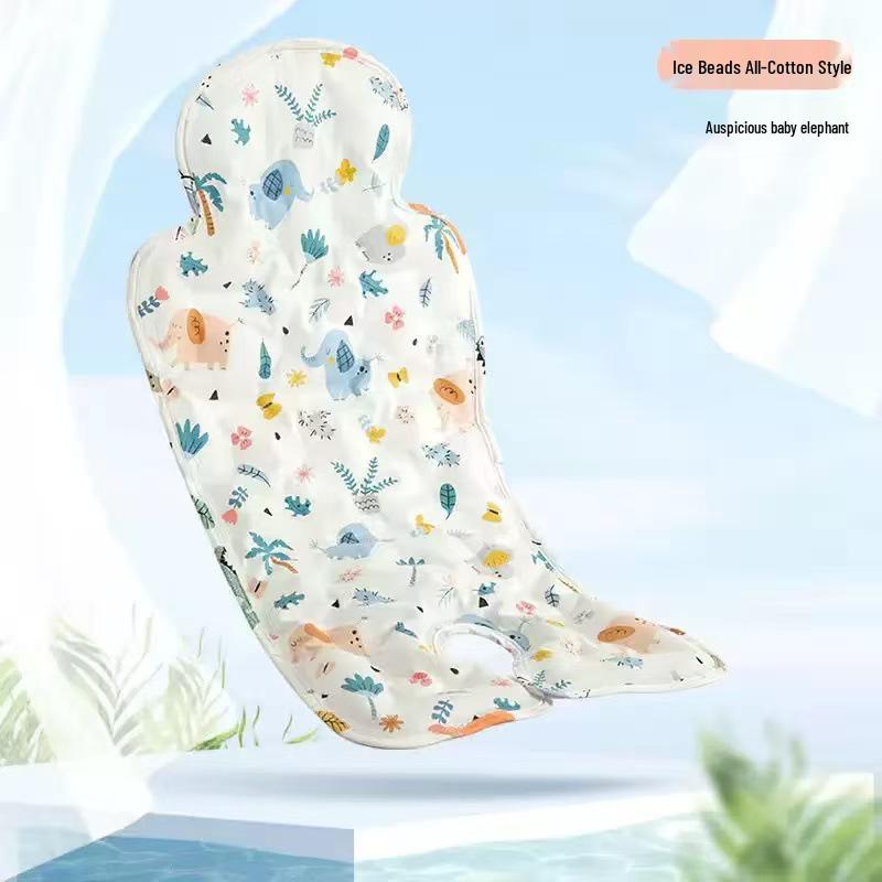 Universal Cool Seat Pad for Strollers and High Chairs – Ice Bead Cushion