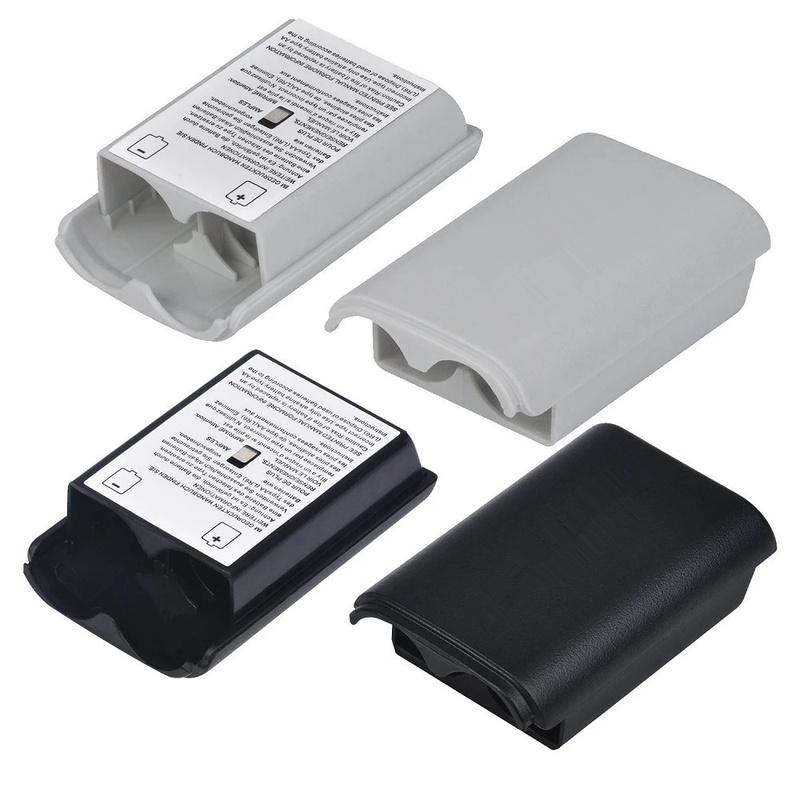 50pcs/lot High Quality Battery Pack Cover Shell Shield Case Kit for Xbox 360 Wireless Controller Repair Part