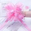 Large Bowknot Decoration Yarn Ribbons Festival Holiday Engagement Presents Box Wedding Car Flower Bouquet Packing Ornament