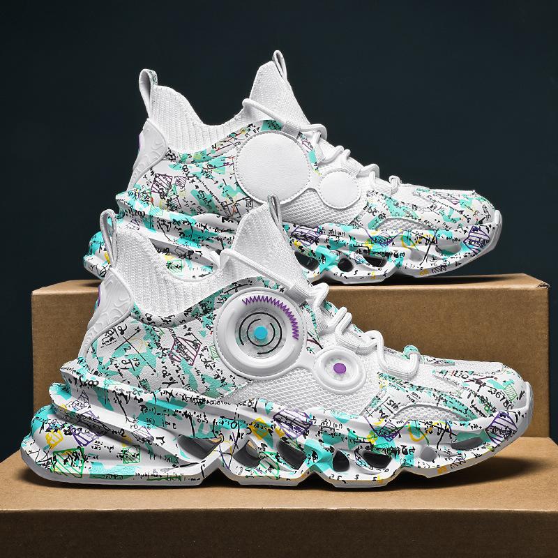 Оригинальные мужские баскетбольные кроссовки, уличная удобная спортивная обувь, спортивные кроссовки 39