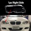 For BMW E46 Coupe Convertible 1999-2003 Pre-facelift M3 2000-2006 Car Headlight Clear Lens Headlamp Clear Cover Auto Accessories