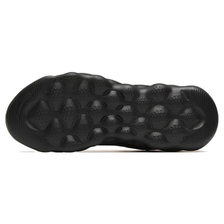 New Anta Lightweight Rebound Low Top Running Shoes Women's Black 122245574-4