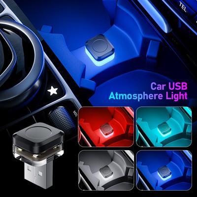 USB Auto Innen Umgebungs Atmosphäre Licht LED Signal Lichter Auto Lesen Lampe Dekorationen Dekorative