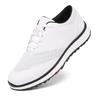 F88 Men's Casual Golf Shoes with Fixed Spikes and Breathable Design
