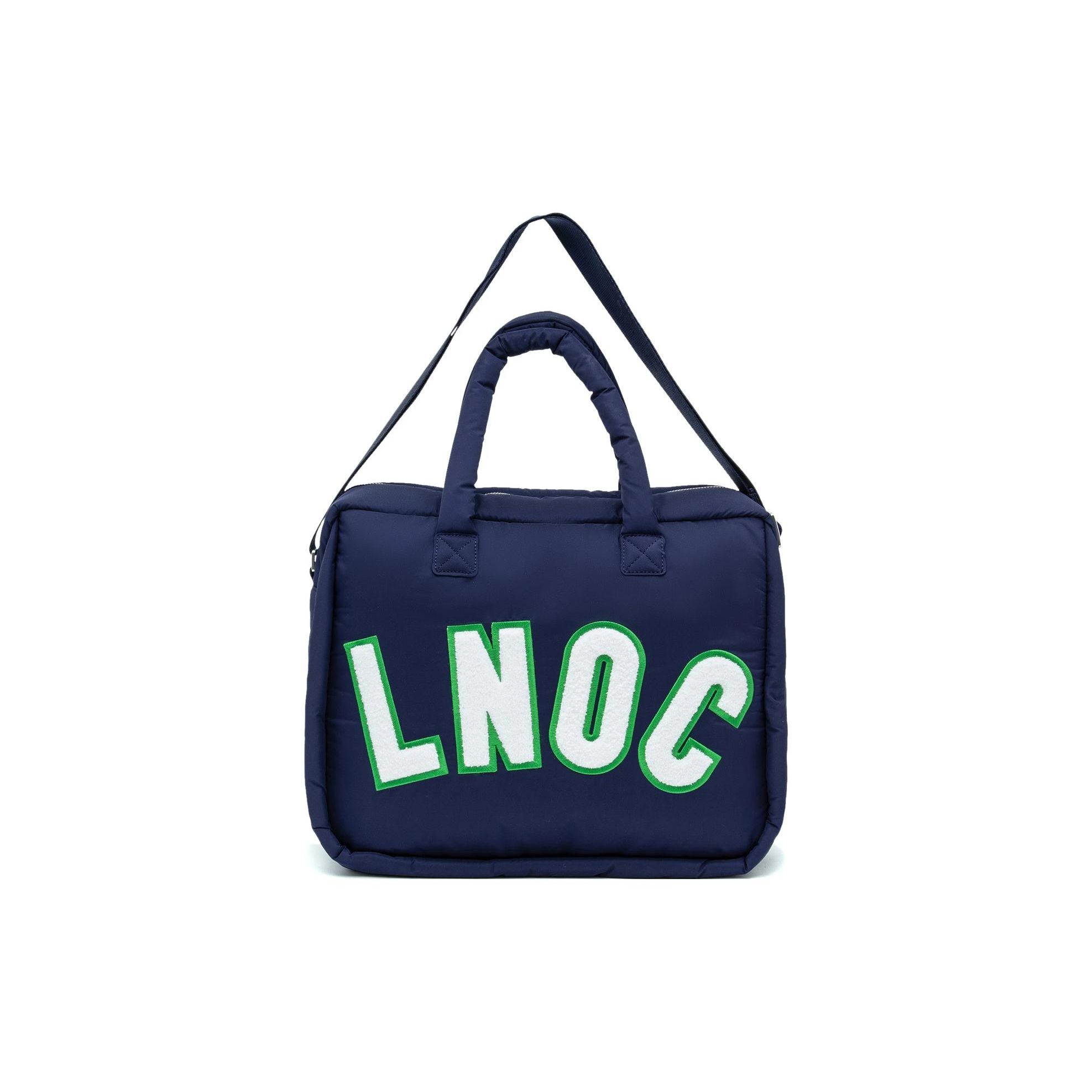 Li Ning Minimalist Fashion Laptop Bag Shoulder Handheld Crossbody Bag Unisex bags Dark-Blue ABDT045-1 Dark Blue