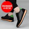 Fashion Men Elevator Shoes Heightening Sneakers for Men's 4cm 6cm Breathable Height Increased Shoes for Man Sports Shoes Plus Size 36-47