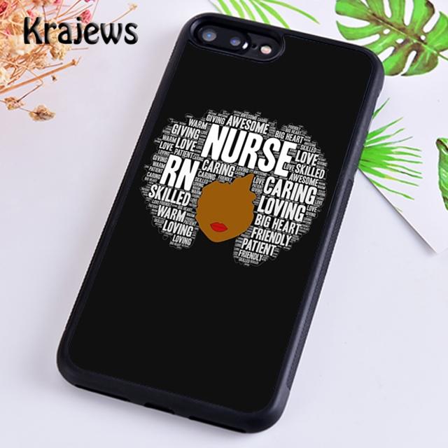Krajews Nurse Syringe Heartbeat Medicine Phone Case For IPhone 18 17 Air 16 15 14 Plus 11 12 13 Pro Max Coque Shell Fundas