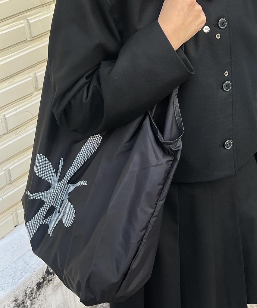 Rawgue Big Logo Light Shopper Bag_Black