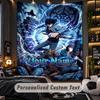 Personalized Wall Tapestry,Solo Leveling Custom Printed Name, Fabric Wall Art For Indoor Room Backdrop