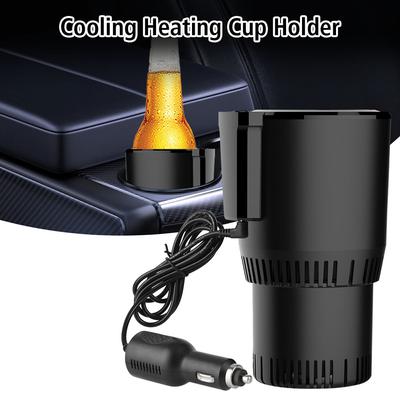 Chauffe-eau automatique DC 12 V pour bouteille, bouilloire portable à réfrigération rapide, conservation de la chaleur, tasse intelligente en alliage d'aluminium, porte-gobelet chauffant pour voiture