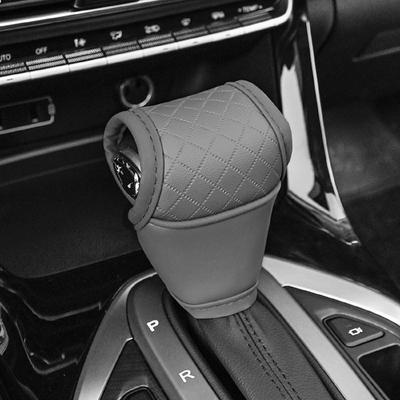 2 Stück Schaltknaufabdeckung Schaltmanschette Auto Schutzhülle Atmungsaktiv