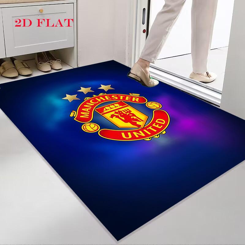 Man Utd Carpet Rug for Living Room Bedroom Home Sofa Decoration,Kids Play Nonslip Floor Mat