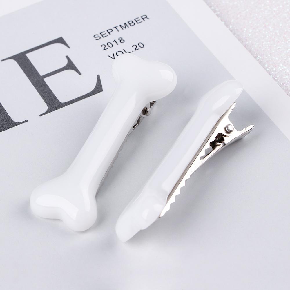 1 Pcs Women Dog Bone Design Hairpin Fashion Creative Popular Hair Clips Girls Charm Lovely Barrettes Styling Tools Accessories
