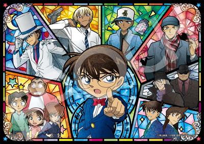 Epoch 216 Small Piece Jigsaw Puzzle Detective Conan Detective Conan Stained Characters X with Glue and Spatula with Score Ticket EPOCH (18.2 25.7cm)