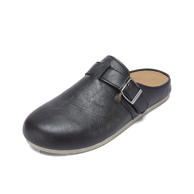 Men Closed Toe Clog Mules Casual Slip On Sandals Japanese Style Summer Outdoor Comfort Shoes 39 To 46 39