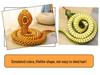 Cobra Plush Snake Simulation Doll - Large Zodiac Python Prop