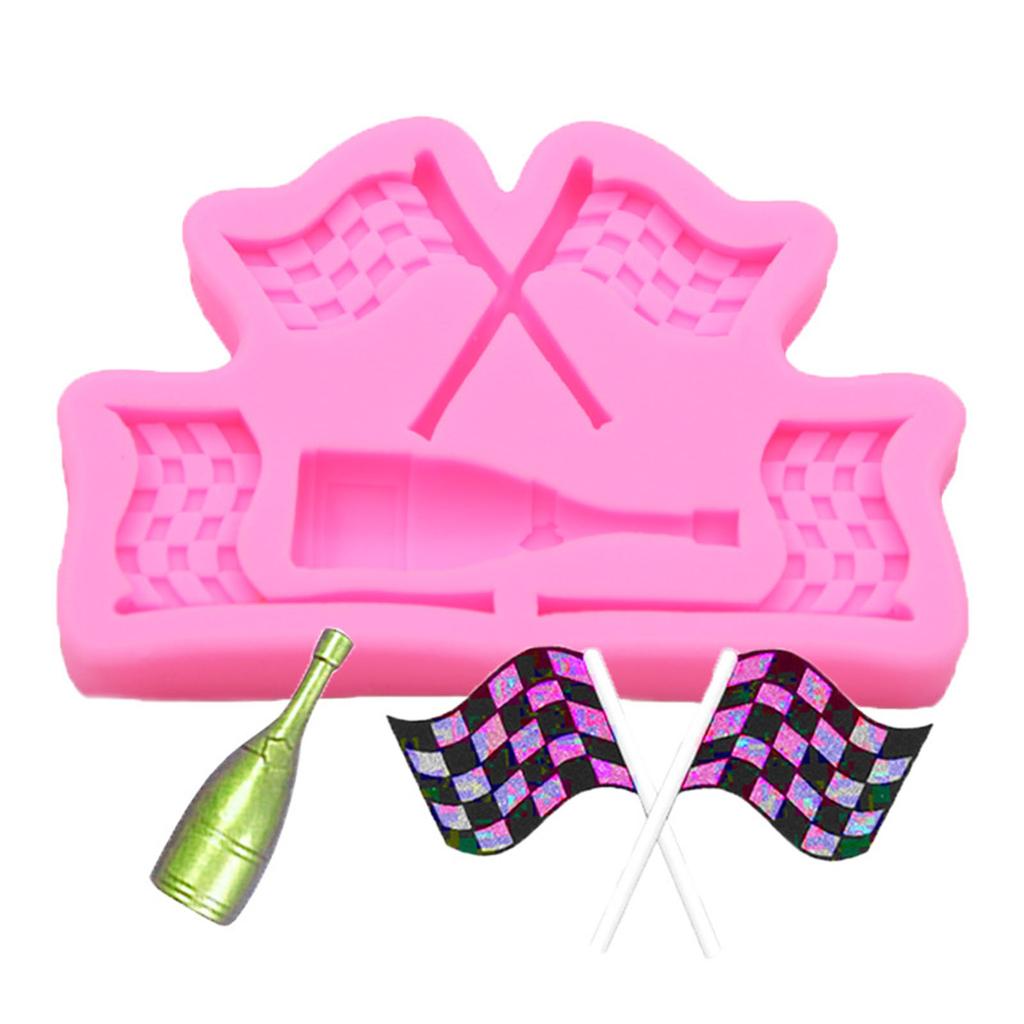 Trofeu-Sticlă Mucegai pentru tort de zahăr Tort cu fondant Mucegai din silicon de calitate alimentară Instrumente de coacere Mucegai pentru zahăr Mucegai pentru fondant de ciocolată