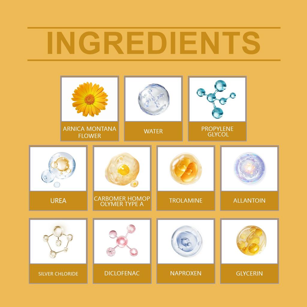 Pain-relieving And Soothing Gel, Deep Anti-inflammatory Barrier , Relaxing And Soothing