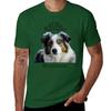 The Australian Shepherd Whisperer T-Shirt Cute Tops Short Sleeve Tee Blouse Mens Big and Tall T Shirts