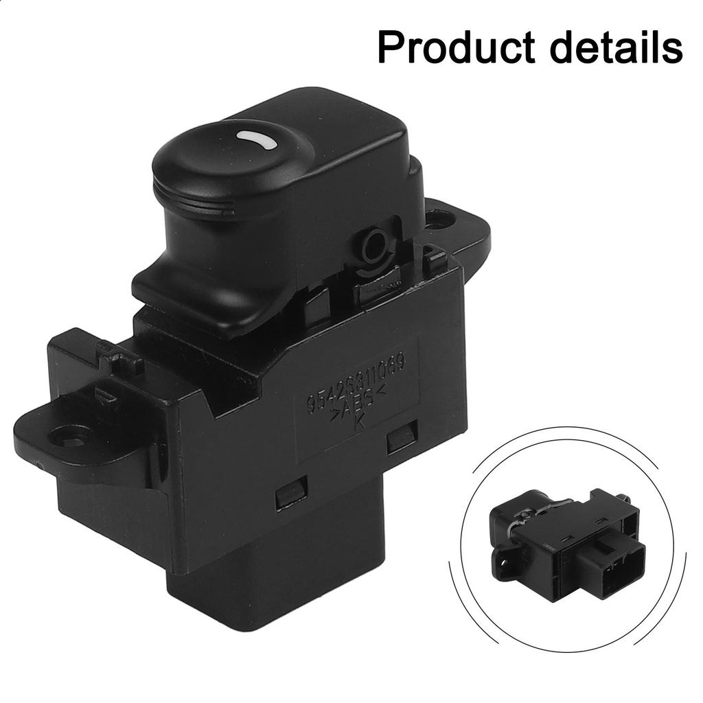 For Hyundai For Accent Black Window Lifter Switch Button Replacement Part
