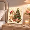 Pearl painting Christmas art kit cute cat and tree DIY home decor painting