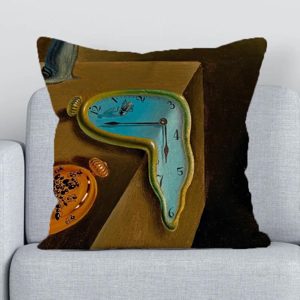 Sofa Cushion Cover  Masterpieces Covers for Bed Pillows Decorative Pillowcases X Duplex Printing Fall Decor Pillow Hugs