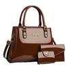 Bolsa de Mão Elegante Versátil para Mulheres Conjunto de Bolsa de Ombro e Transversal Chique Com Múltiplos Bolsos