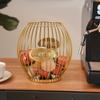 Storage Rack Ironwork Coffee Shop Counter Display RackCoffee Capsule Storage