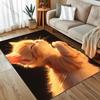 Praying Cat Print Carpet for Bedroom Living Room Bedside Sofa Floor Mat Modern Home Decor Play Area Rug Machine Wash