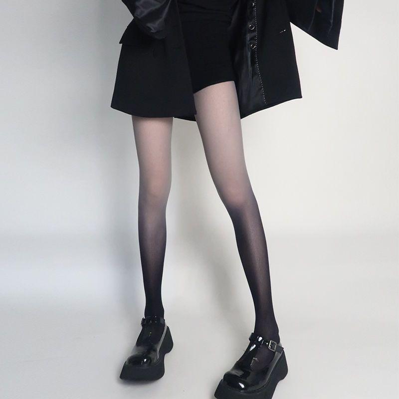 Gradient Candy Color Slimming Pantyhose - Trendy Summer Stockings for a Flattering Look
