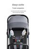 Aipinqi Baby Stroller Hanging Toy with Teether Rattle for Visual Development