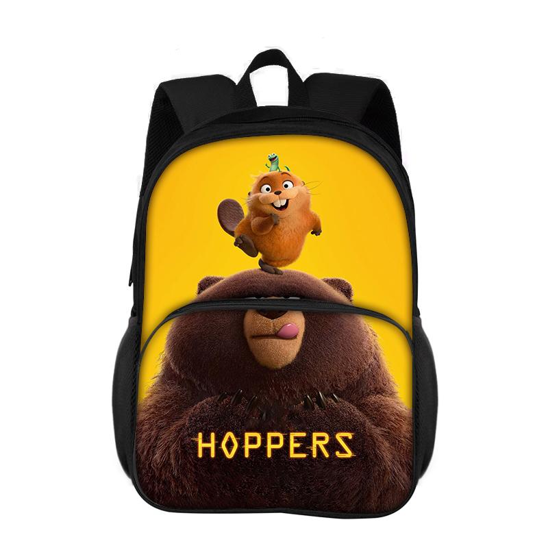 Reisrugzak Kinderen Grote Capaciteit Rugzak Cartoon Film Studenten Schooltassen voor Meisjes Jongens Cartoon Hoppers Boekentas