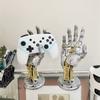 Sensory Toy Cyberpunk 3D Printed Stand Model Mechanical Hand Staute  Halloween Holiday