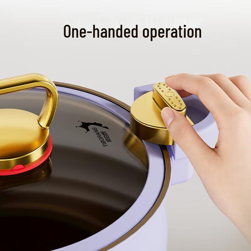 TIBORANG 304 Stainless Steel Micro Pressure Soup Pot