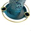 Bird Feeder for Outside Hanging Garden Decor Premium Weatherproof Food Bowl Metal Courtyard