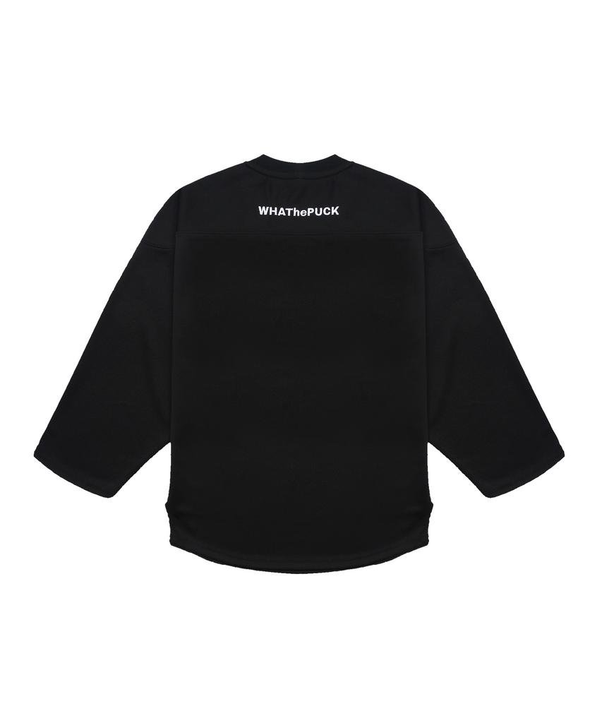 WHATHEPUCK Wtp Big Symbol Logo Hockey Jersey Black